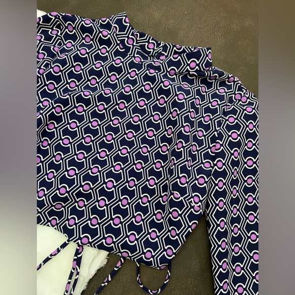 Zara Retro Long Sleeve Open Back Crop Top M - Picture 3 of 3